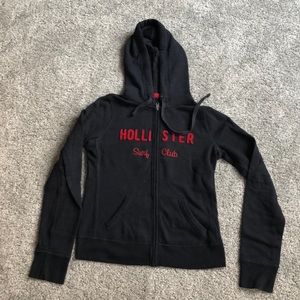 Hollister zip up hoodie